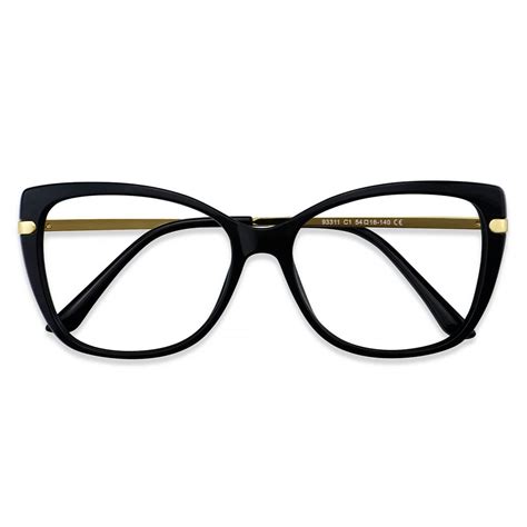 butterfly shaped eyeglass frames.